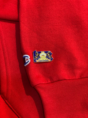 Scarlet Red PAid | Chenille Patch Hoodie