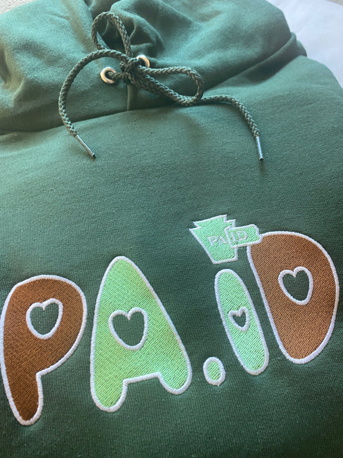 PAid | Peppermint PAddi Love PA Embroidery Hoodie