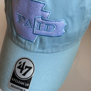 PAid Baby Blue / White ‘47 Brand Adjustable Hat