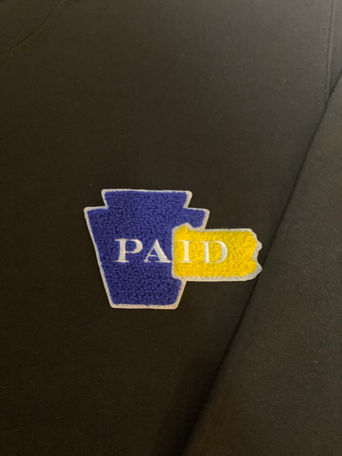 PAid | Patch Chenille Crewneck