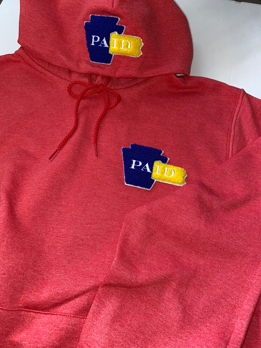 Phila. PA Heather Grey Embroidered Sweatshirt