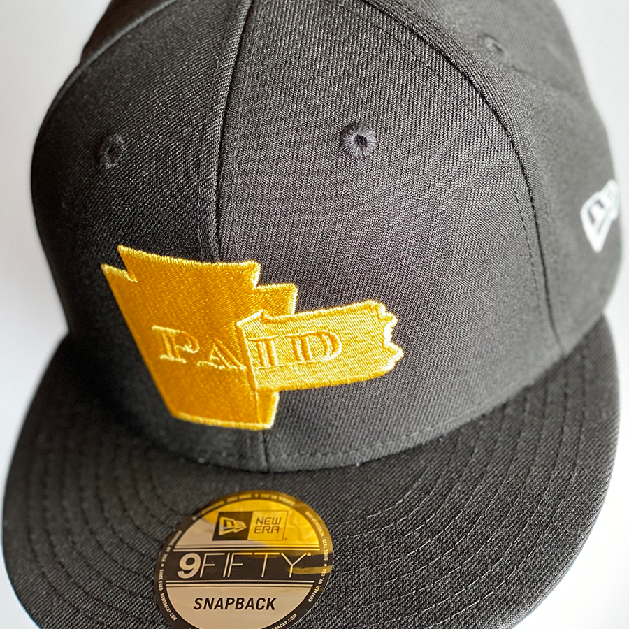 PAid Black Gold New Era 9 Fifty Snapback